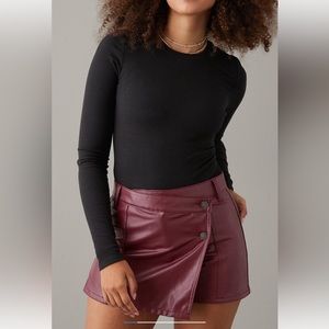 NWT American Eagle Pleather Skort